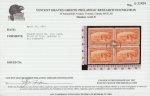 Stamp of Canada 1908, Québec Tercentenary 15c brown-orange, used, block of four, exceptionally well centered with central "R" registered mkg, fresh, very fine and a scarce used multiple (SG £380+).
