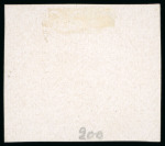 Stamp of Egypt » 1864-1906 Essays 1869 Essay of Renard, Paris: 20pa green with overprint in black