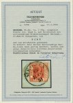 Stamp of German States » Saxony 1850, 3pf vermilion, used on piece