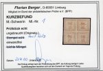Stamp of German States » Mecklenburg Schwerin 1856, 4/4s vermilion, mint