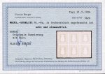 Stamp of German States » Mecklenburg Schwerin 1864, 1/4sgr red-orange, a mint horizontal block of six