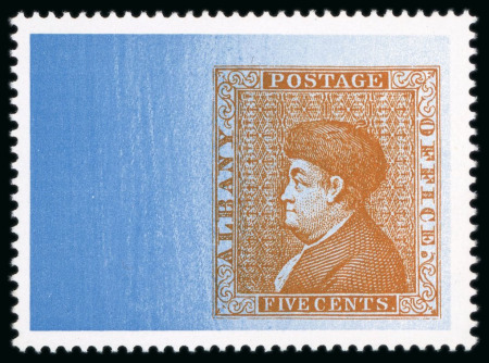 Stamp of Ireland 1976 US Bicentenary 9p mint n.h. with silver omitted