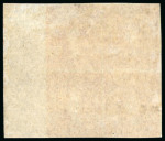 Stamp of Bahamas 1859-60, 1d pale lake on thin paper, in mint right marginal block of 4