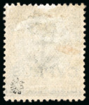 Stamp of Cyprus 1880, 4d sage-green mint, 6d unused and 1s unused