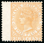 Stamp of Malaysia » Straits Settlements 1867-72, Mint group incl. 1867-72 32c
