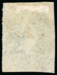 Stamp of Ceylon 1857-59, 2s blue, good margins all around, used