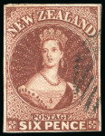 Stamp of New Zealand 1855-64, Chalon group