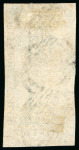 Stamp of Australia » Western Australia 1854, 1d black vertical pair, used