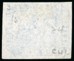 Stamp of Australia » Western Australia 1854-55, 4d pale blue unused, very good even margins