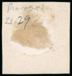 Stamp of Egypt » 1864-1906 Essays 1869 Essay of Prevost, Paris: 00 para, imperforate