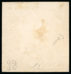 Stamp of Egypt » 1864-1906 Essays 1869 Essay of Prevost, Paris: 00 para, imperforate