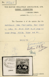 Stamp of Australia » Commonwealth of Australia 1920 (Feb 26) Ross Smith England to Australia flight