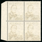 Stamp of Australia » Commonwealth of Australia 1963 Navigators 4s to £2 in mint n.h. blocks of four