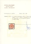 Stamp of Australia » Tasmania 1853 Courier 4d orange pl.I, pos.9, used