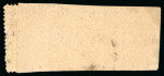 Stamp of Egypt » 1872-75 Penasson 1pi rose-red, tied on 1874 small fragment by Alexandria