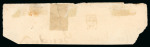 Stamp of Egypt » 1872-75 Penasson 1pi rose-red, tied on 1874 small part cover front by