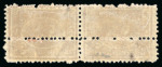 Stamp of Egypt » 1874 Bulaq 5pa. brown, perf. 13 1/3 x 12 1/2, selection of three