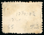 Stamp of Egypt » 1874 Bulaq 10pa. shades, unused and used selection of eight stamps