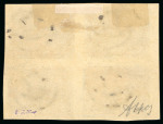 Stamp of Egypt » 1874 Bulaq 2 1/2pi. violet, IMPERFORATED, mint block of four, fresh,