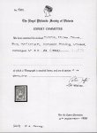 Stamp of Australia » Victoria 1854 Half Length Campbell printing 3d blue unused