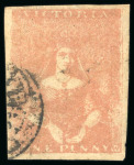 Stamp of Australia » Victoria 1854-57 Half Length group (5)