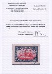 Stamp of Germany » German Colonies » Caroline Islands 1900-10, 5m Yacht tied to small piece by clear Ponape
