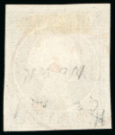 Stamp of Gambia 1869-72 No wmk Cameo 4d brown, used with clear red