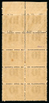 Stamp of Egypt » 1879 Surcharges 10pa. on 2 1/2pi. violet, perf. 12 1/2, mint foliated
