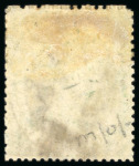 Stamp of St. Lucia 1860 Wmk Small Star group incl. (1d) mint block of four