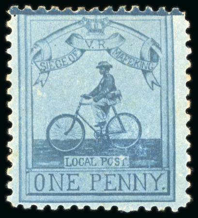 Stamp of South Africa » Mafeking 1900 Major Goodyear 1d mint h.r.