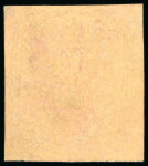 Stamp of South Africa » Natal 1857-61 Embossed 1s buff used with central dotted circle