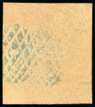 Stamp of South Africa » Natal 1857-61 Embossed 1s buff used with central dotted circle