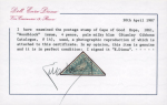 Stamp of South Africa » Cape of Good Hope 1861 Woodblock 4d pale milky blue, good margins all around, used