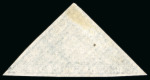 Stamp of South Africa » Cape of Good Hope 1861 Woodblock 4d pale milky blue, good margins all around, used