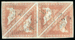 Stamp of South Africa » Cape of Good Hope 1853, 1d pale brick red in used block of four, fine