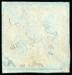 Stamp of South Africa » Cape of Good Hope 1853, 1d pale brick red on deeply blued paper in used