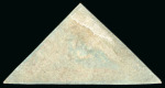 Stamp of South Africa » Cape of Good Hope 1853, 1d deep brick red on deeply blued paper, unused