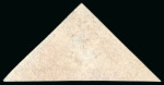 Stamp of South Africa » Cape of Good Hope 1855-63, 1d VERY good to very good margins, NEAT barred