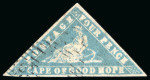 Stamp of South Africa » Cape of Good Hope 1853-61, Group of Triangulars incl. Woodblocks