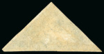 Stamp of South Africa » Cape of Good Hope 1853-61, Group of Triangulars incl. Woodblocks