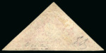 Stamp of South Africa » Cape of Good Hope 1853-61, Group of Triangulars incl. Woodblocks