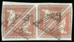 Stamp of South Africa » Cape of Good Hope 1853-61, Group of Triangulars incl. Woodblocks