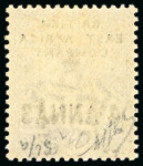 Stamp of Kenya, Uganda and Tanganyika » British East Africa 1890 4a on 5d mint l.h., very fine and fresh