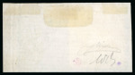 Stamp of Sweden 1855 3sk bluish green tied to piece by Stockholm cds with further strike adjacent