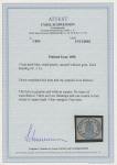 Stamp of Finland 1856, 5kop dark blue, small pearls, unused without