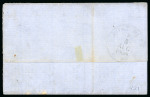 Stamp of Canada 1852-57, 1/2d deep rose on medium wove paper, fine to good margins, tied to "PRINTED PAPER" wrapper