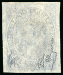 Stamp of Canada 1852-57, 10d blue, fine to very good margins, used