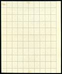 Stamp of Egypt » Officials 1924, King Fouad: 50m. bluish green, mint, full pane