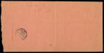 Stamp of Egypt » Officials 1922, OHHS: 5m. pink, pair, and a strip of four, neatly