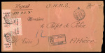 Stamp of Egypt » Officials 1922, OHHS: 5m. pink, pair, and a strip of four, neatly